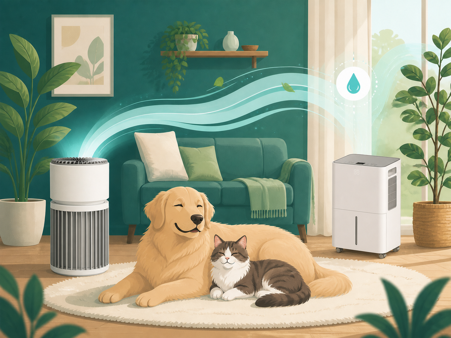 How Humid Air Affects Pets