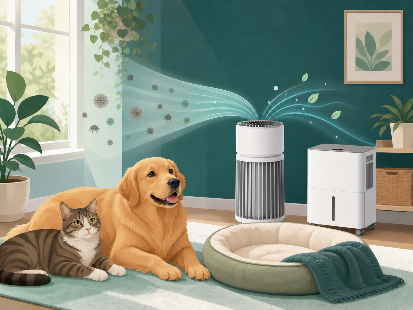 How Indoor Air Quality Affects Your Pets